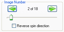 Image Number options