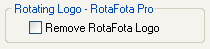 Remove RotaFota Logo option